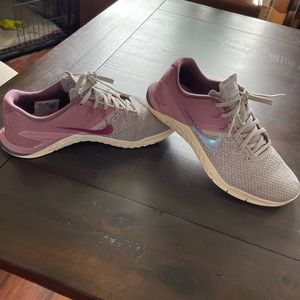 Purple and grey Nikes size 10.5
